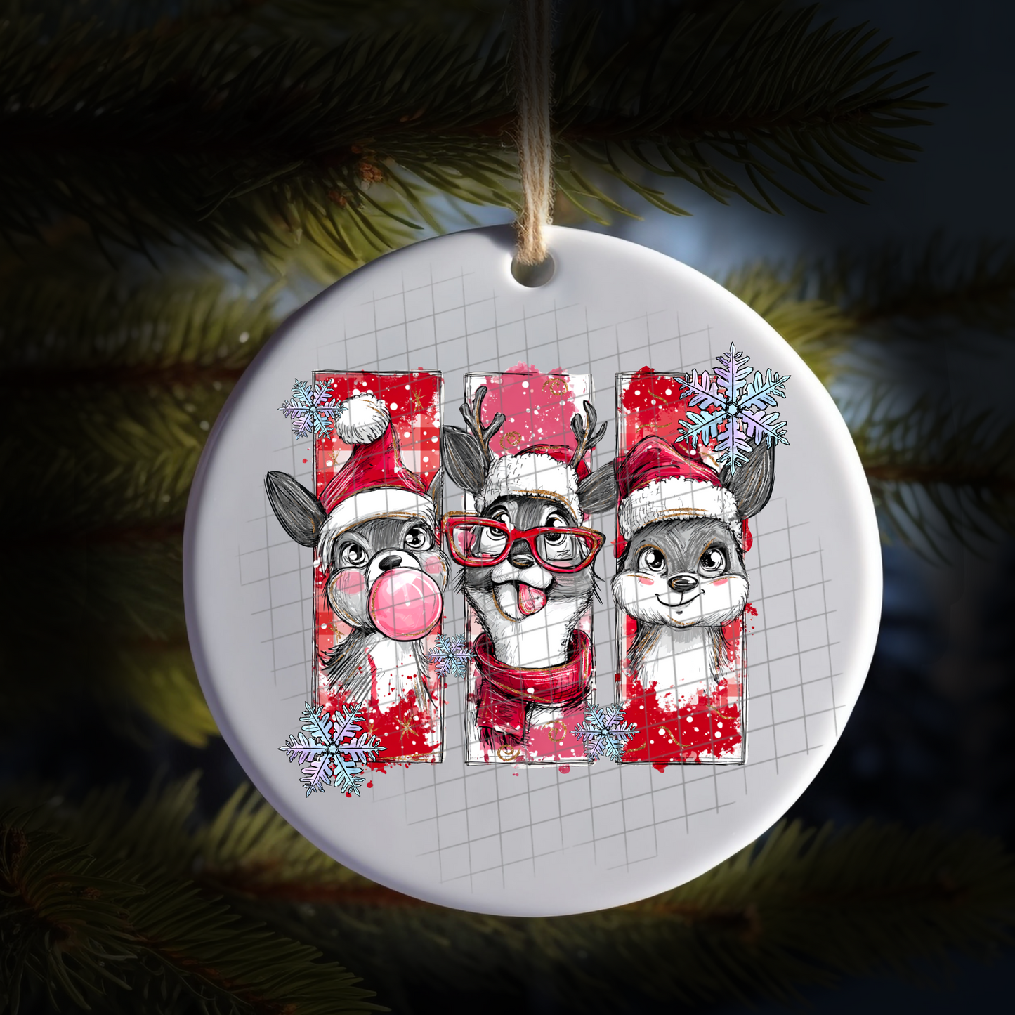 Reindeer games UV DTF