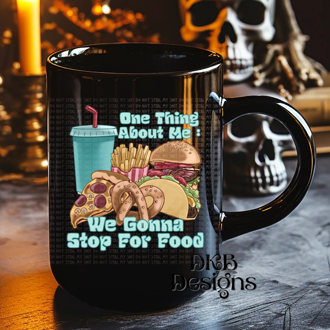 Stop For Food UV DTF