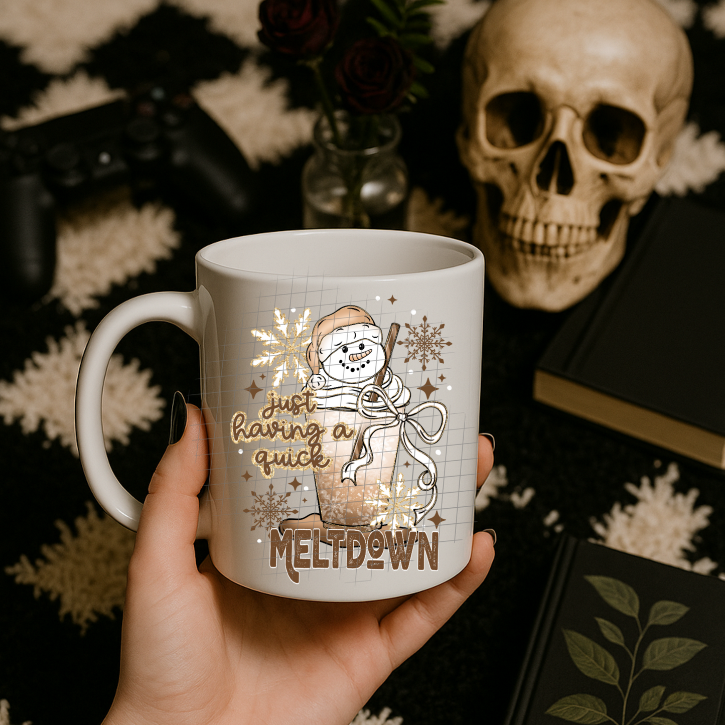 Quick meltdown UV DTF