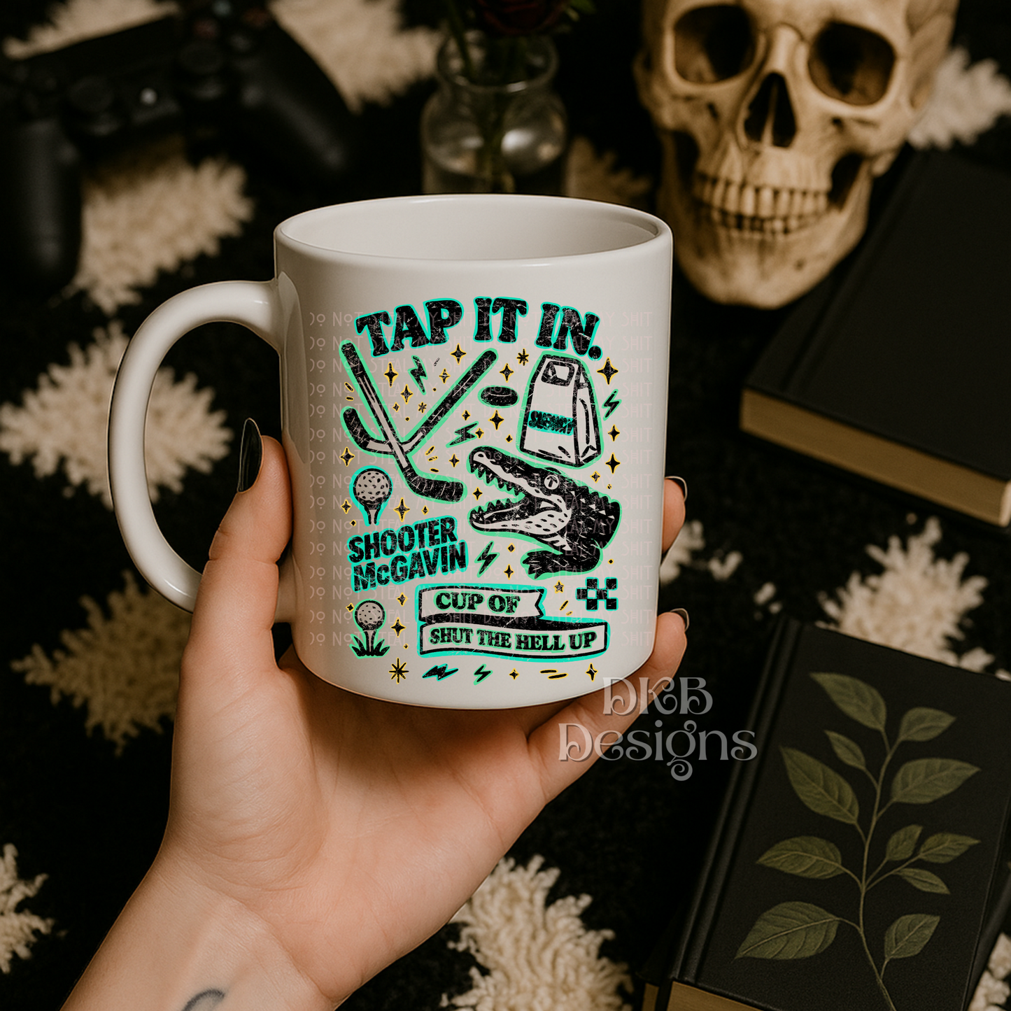 Tap it in collage UV DTF