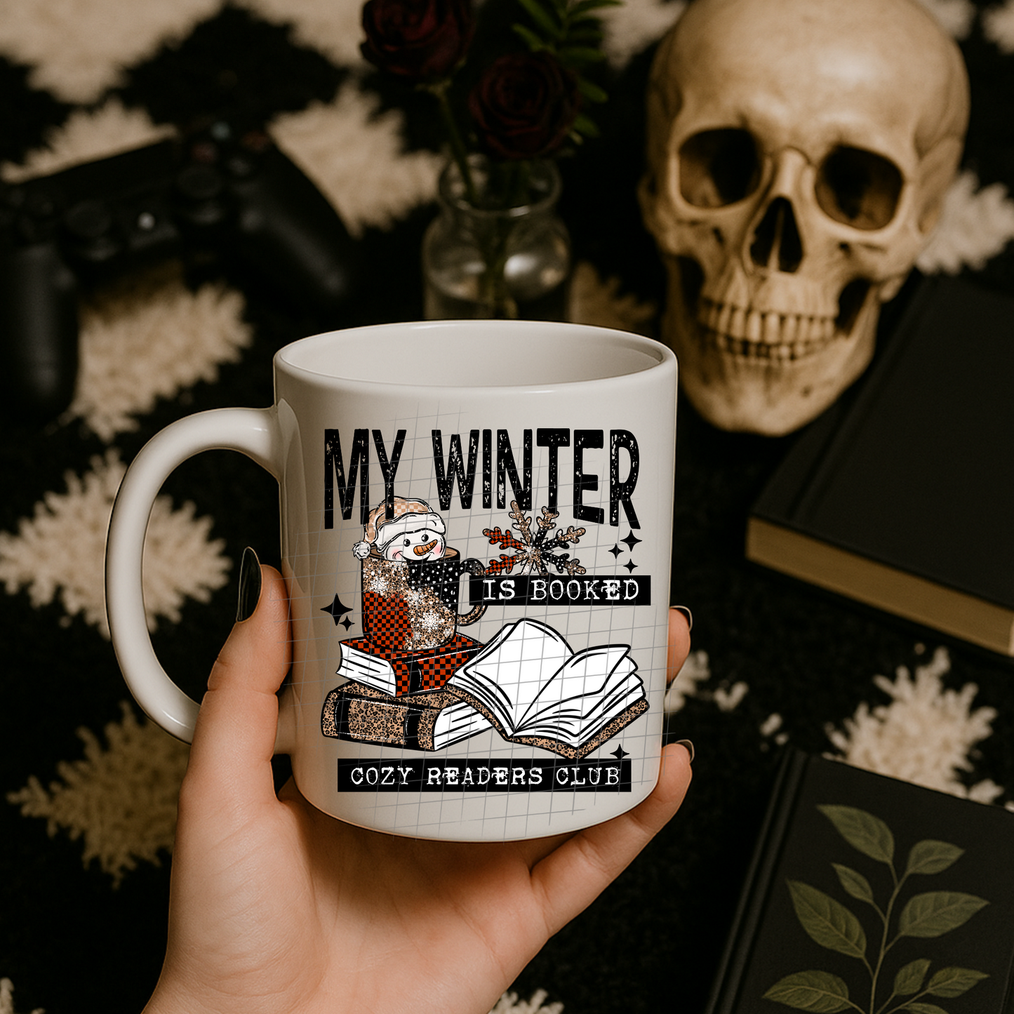 My winter is booked UV DTF