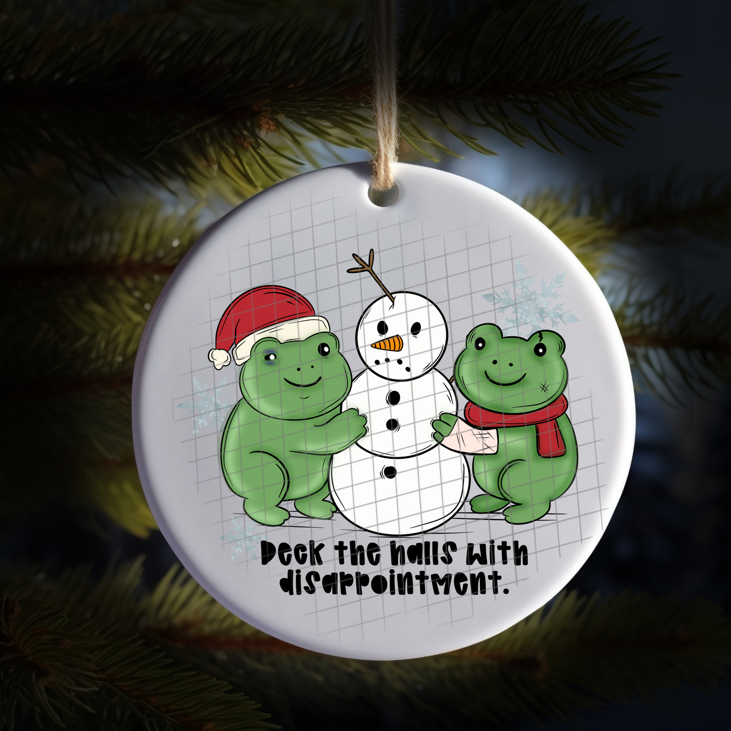 Deck the halls UV DTF