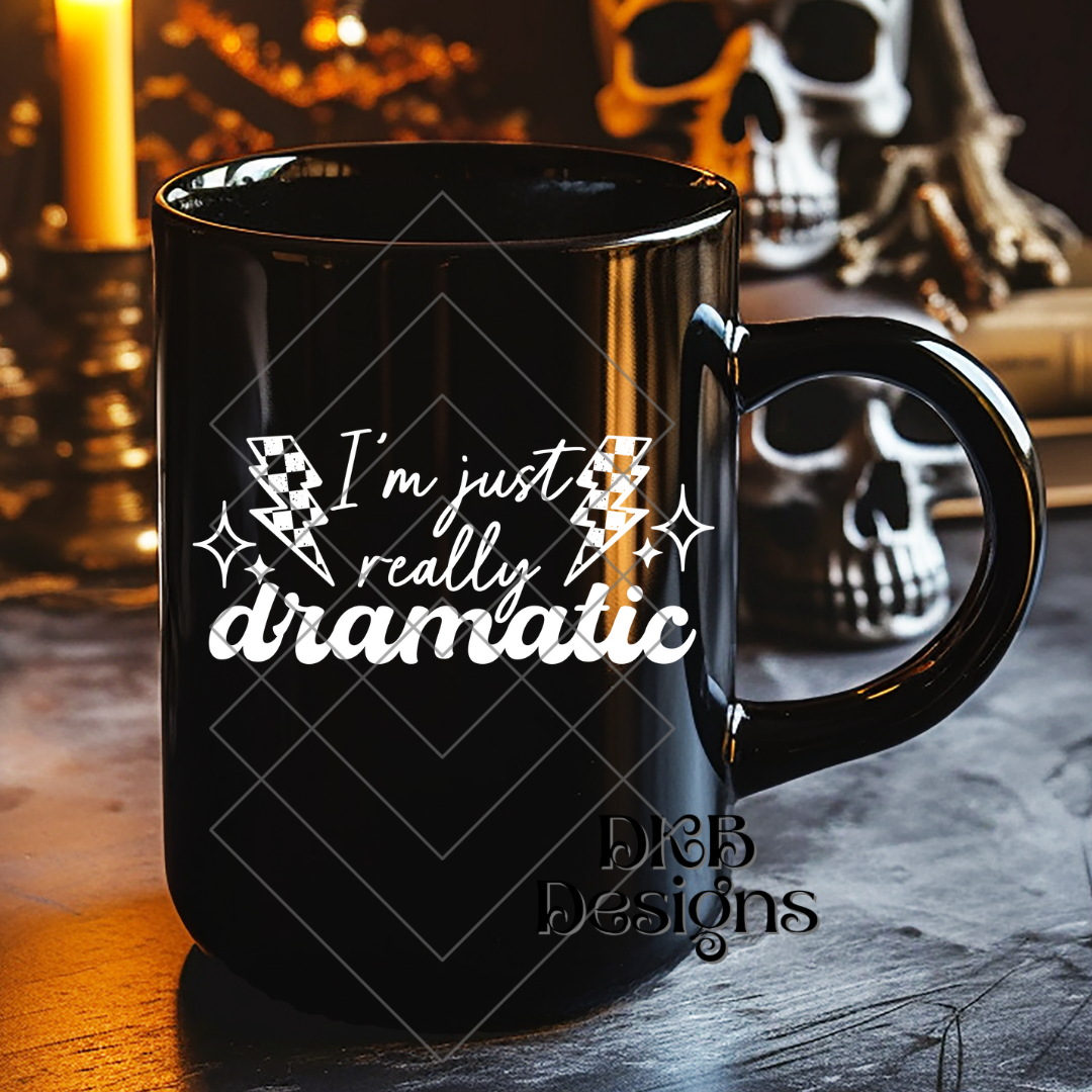 Really dramatic white UV DTF