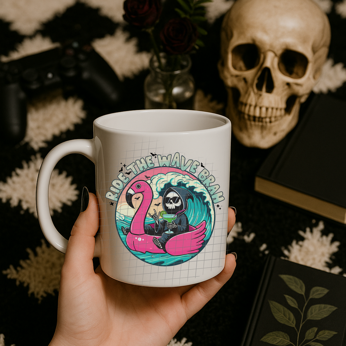 Ride the wave light UV DTF