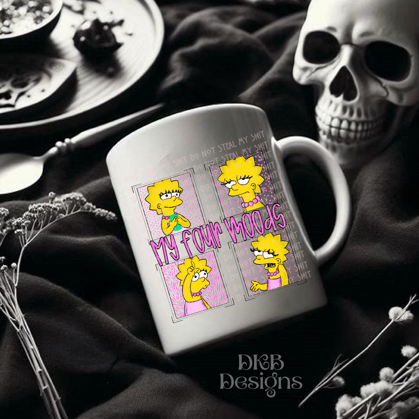 My four moods UV DTF