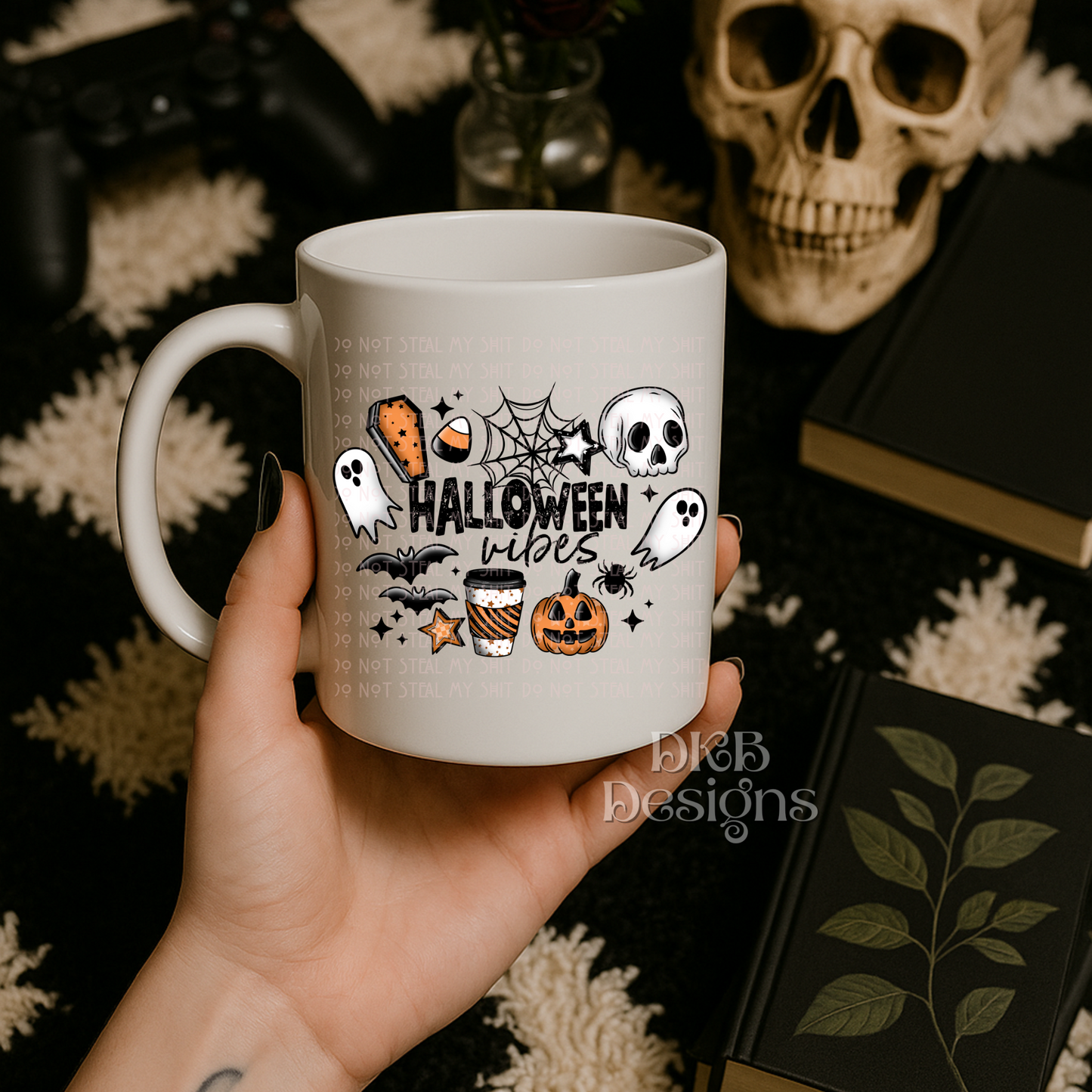 Halloween vibes UV DTF