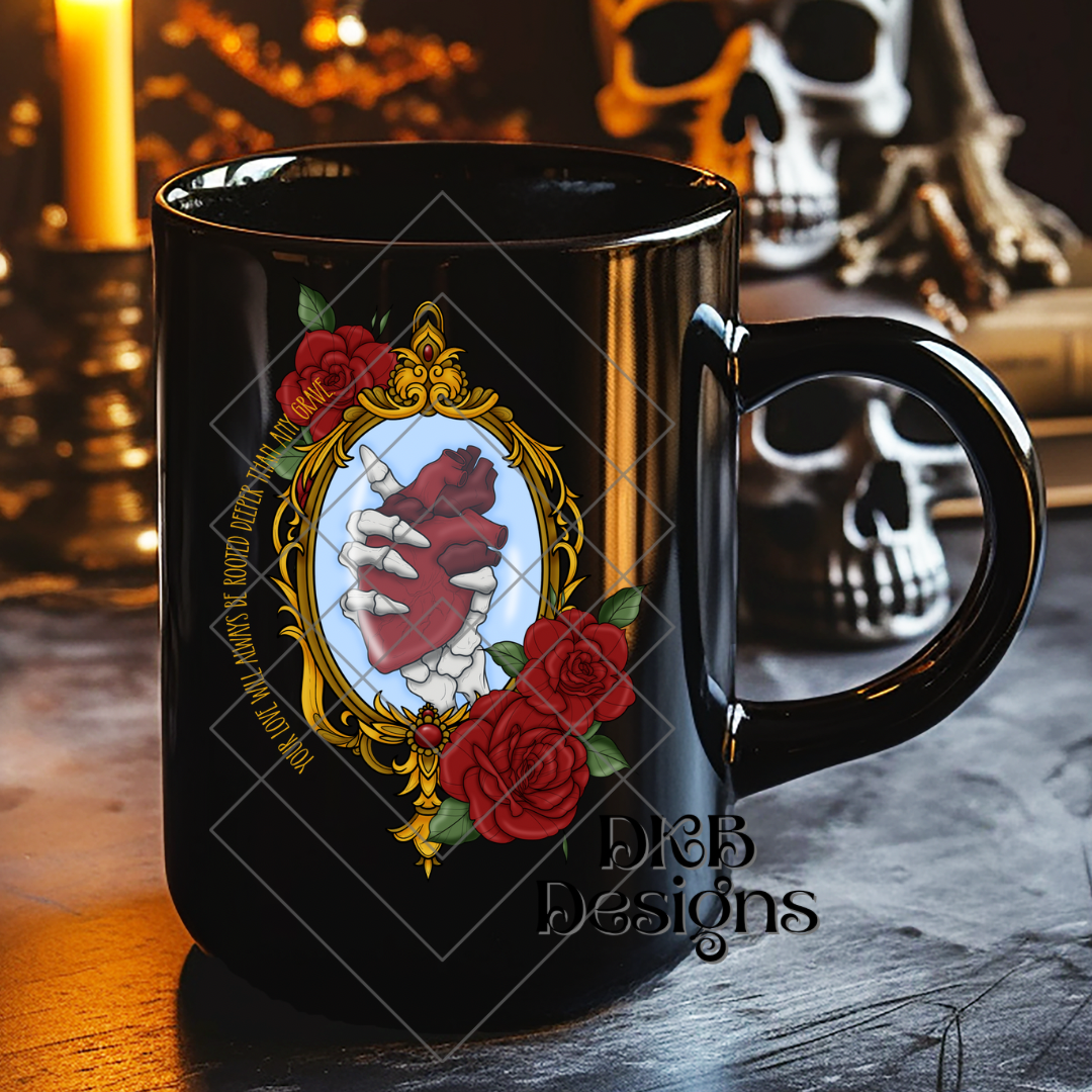 Deeper than any grave UV DTF