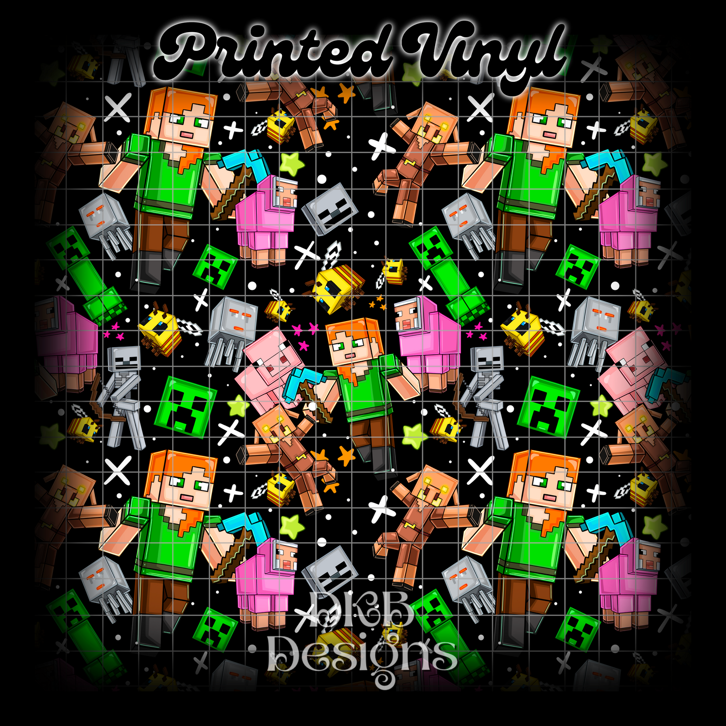 Alex Printed Vinyl (10 color ways)