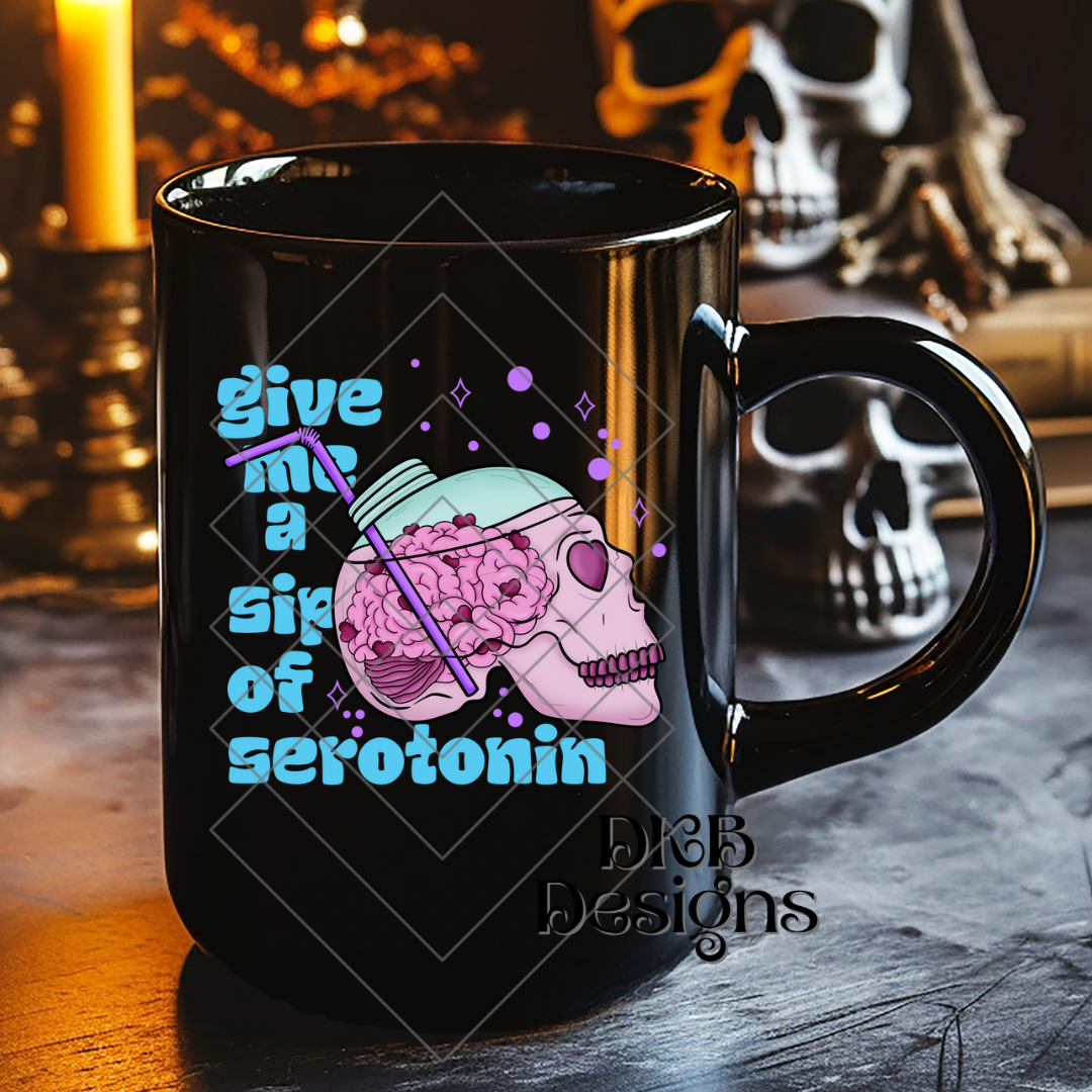 Sip of serotonin UV DTF