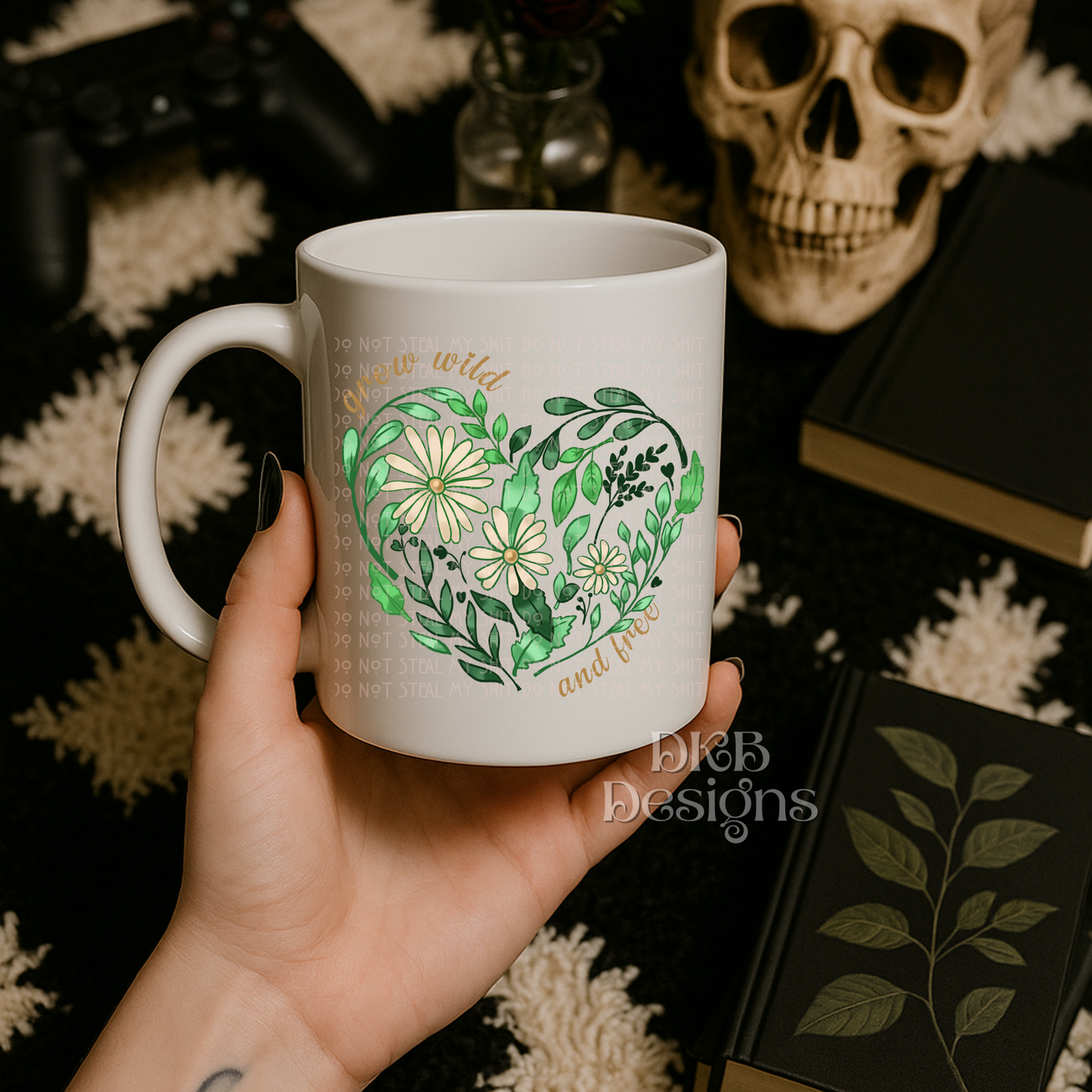 Grow wild and free UV DTF