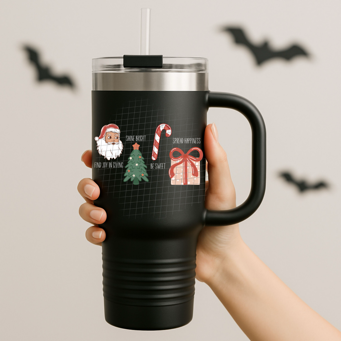 Christmas positive affirmation UV DTF