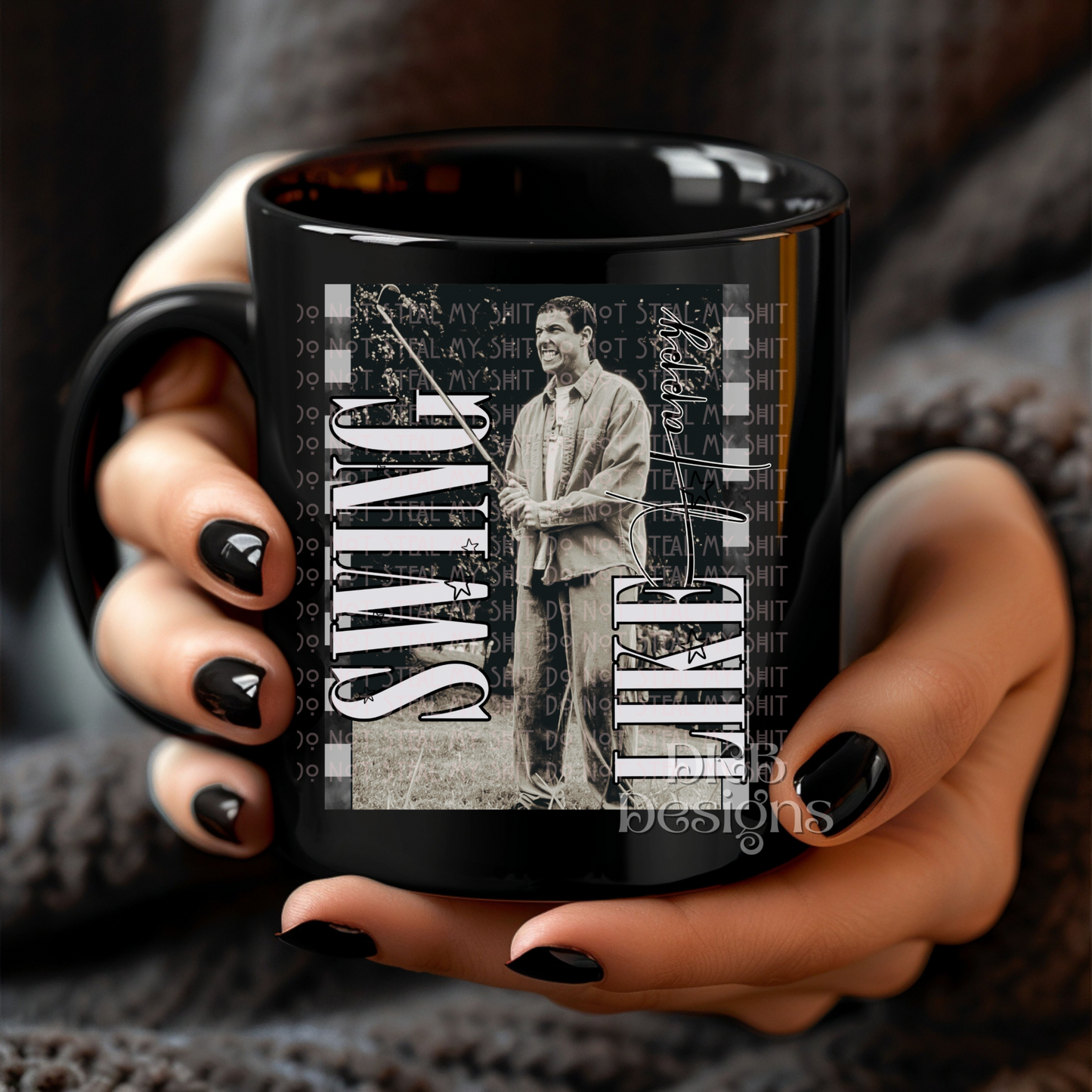 Swing like Happy UV DTF