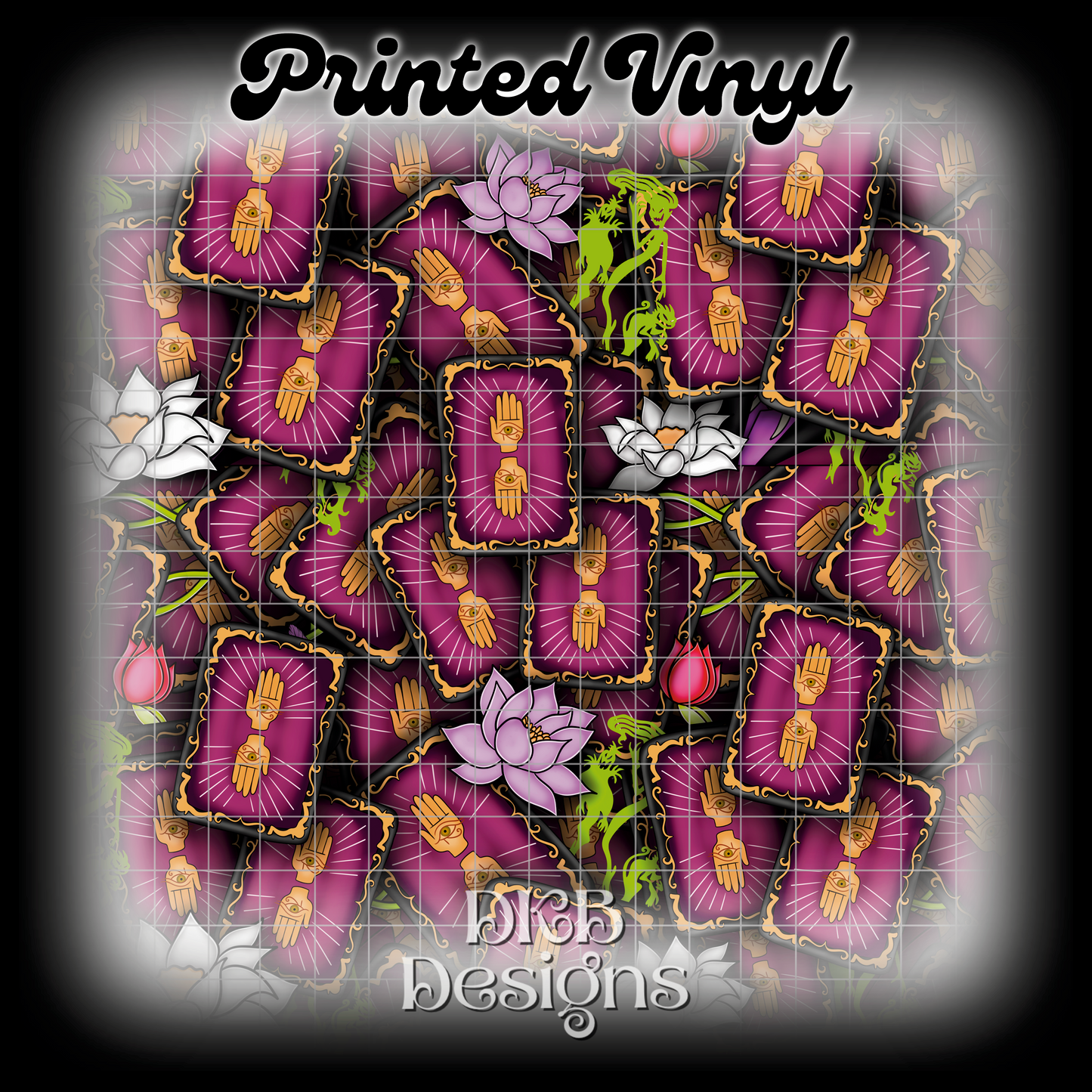 Facil ier tarot Printed Vinyl