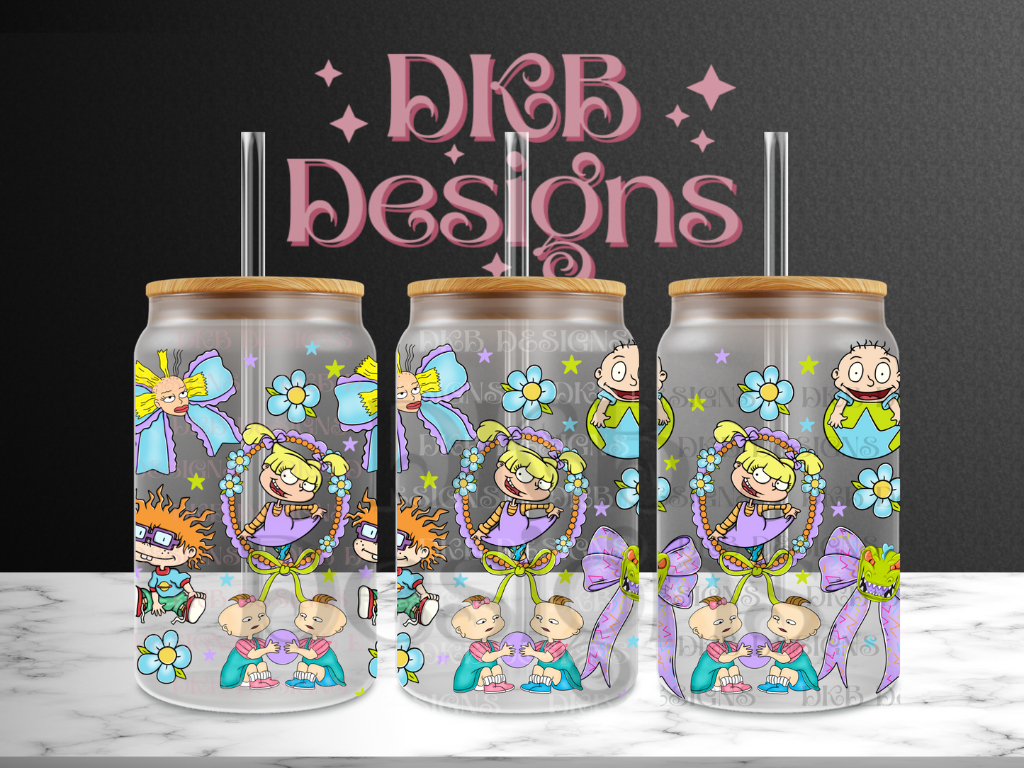 16oz glass can UV DTF