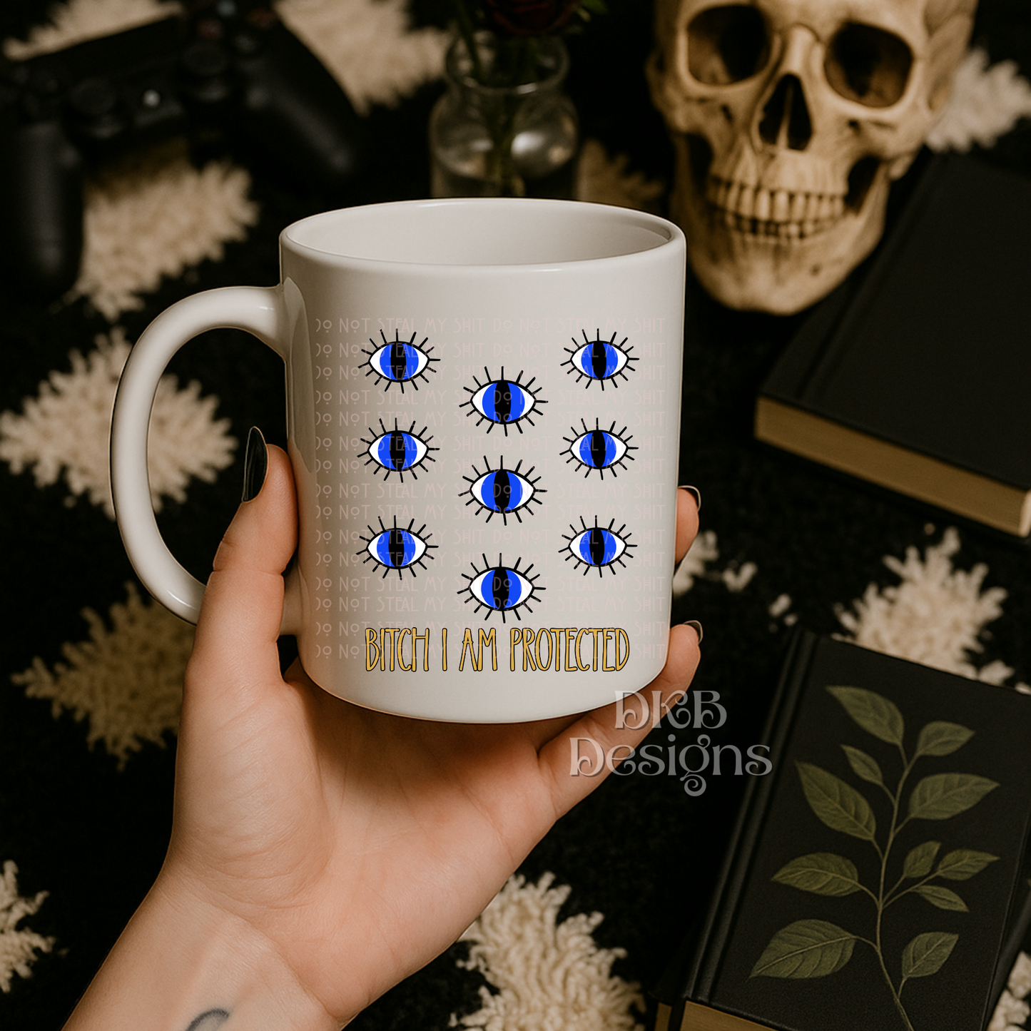 Bitch I am protected UV DTF