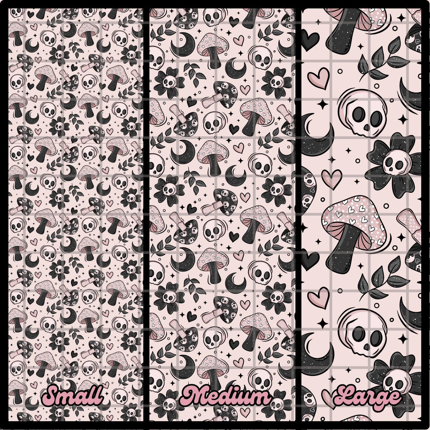 Spooky love shroom Printed Vinyl