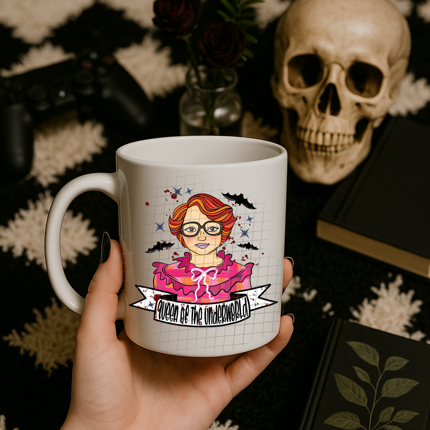 Queen of the underworld UV DTF