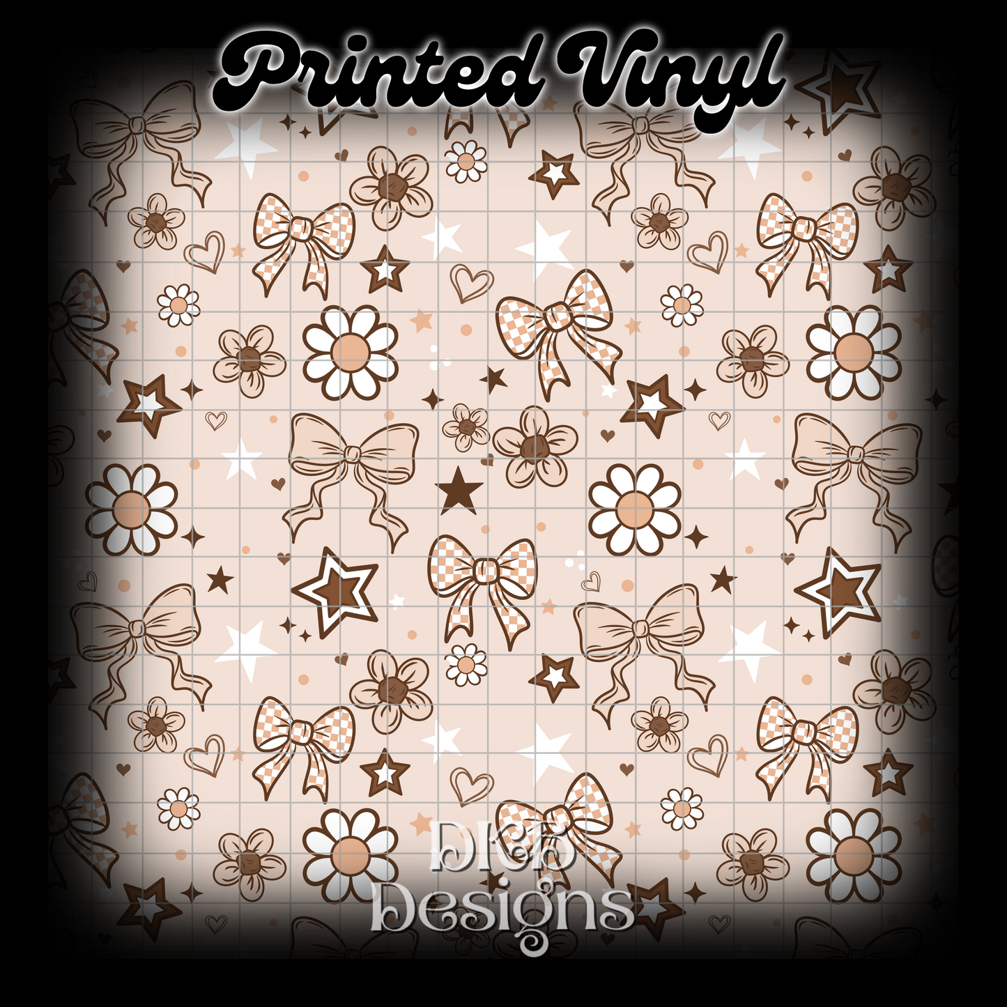 Neutral doodles Vinyl