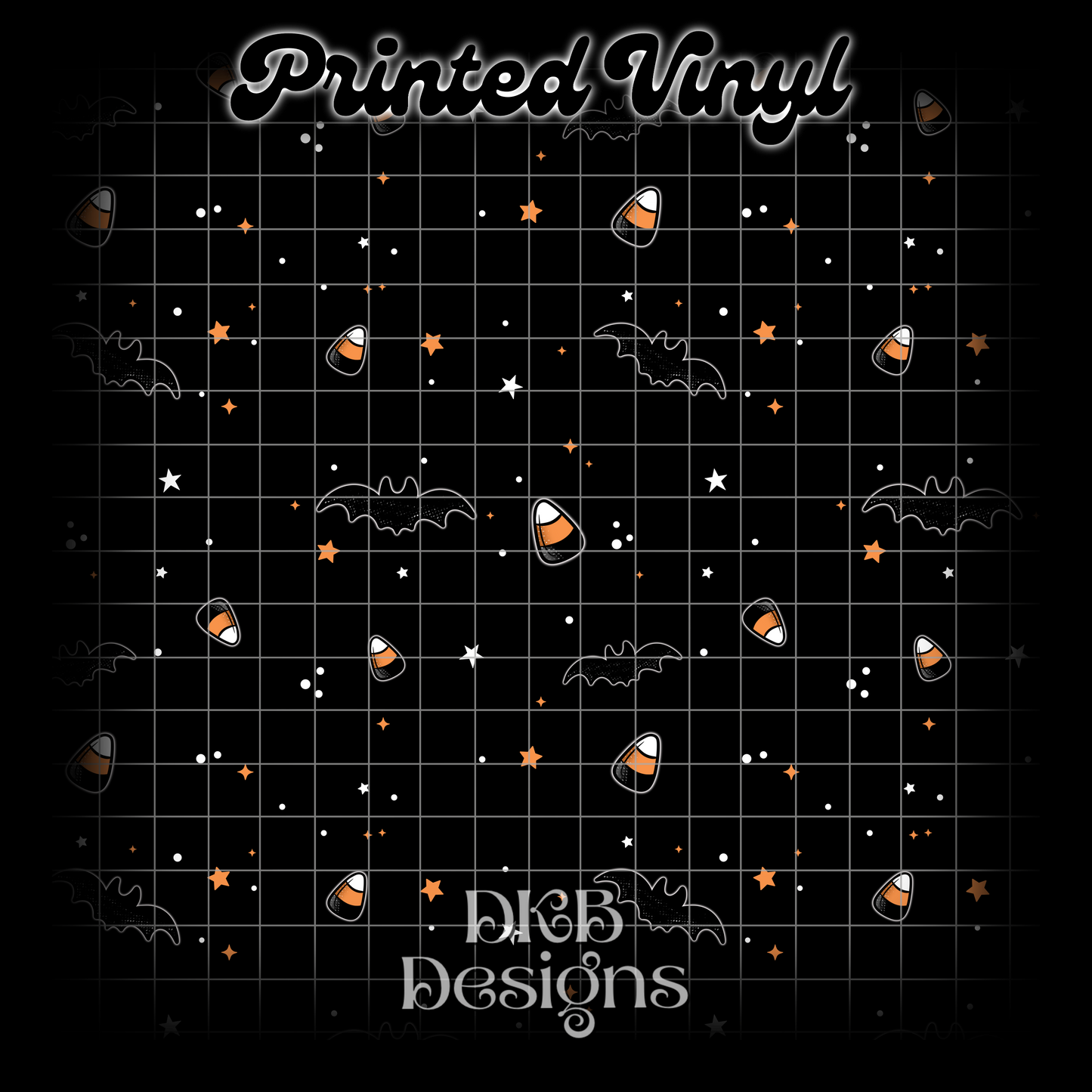 Candy corn bat Vinyl