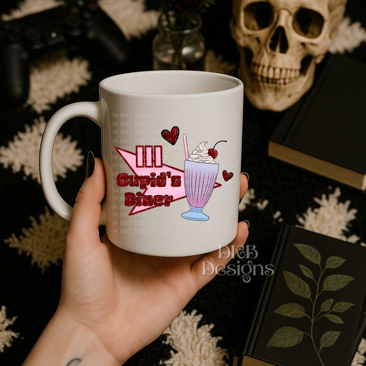 Cupid's Diner UV DTF