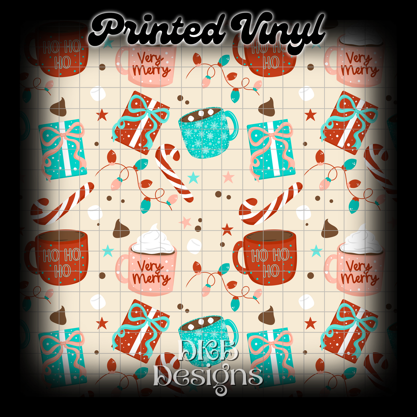 Christmas mugs Vinyl