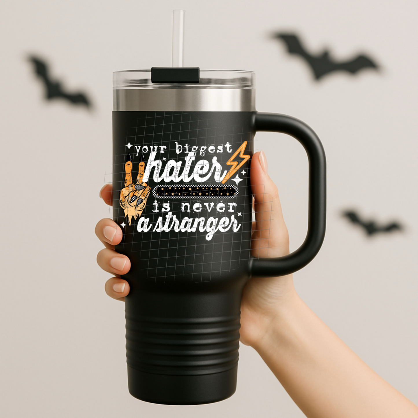 Biggest hater white UV DTF