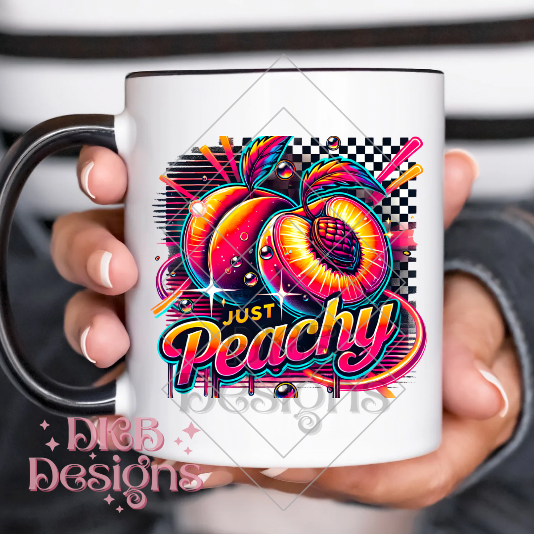 Just peachy UV DTF