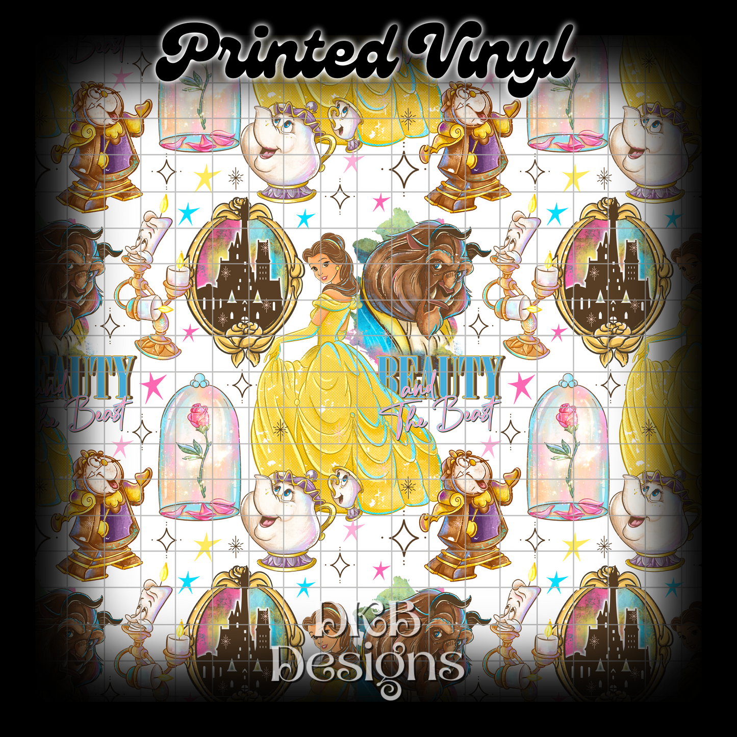 Beauty Printed Vinyl