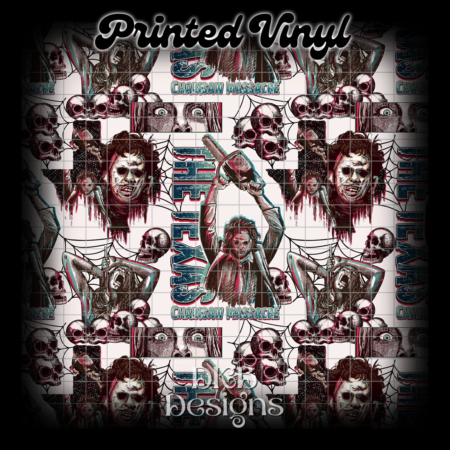 Chainsaw Printed Vinyl