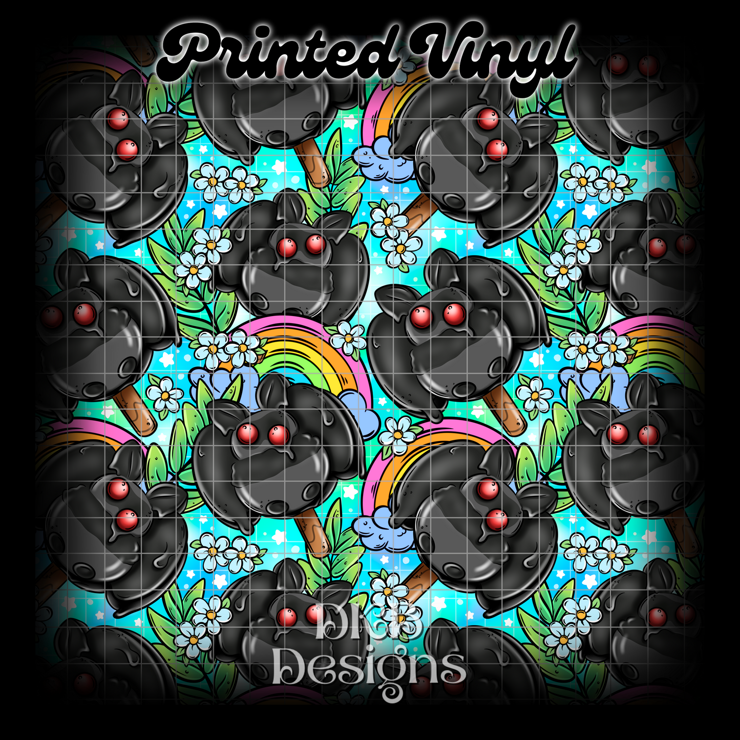 Mothman pop Printed Vinyl