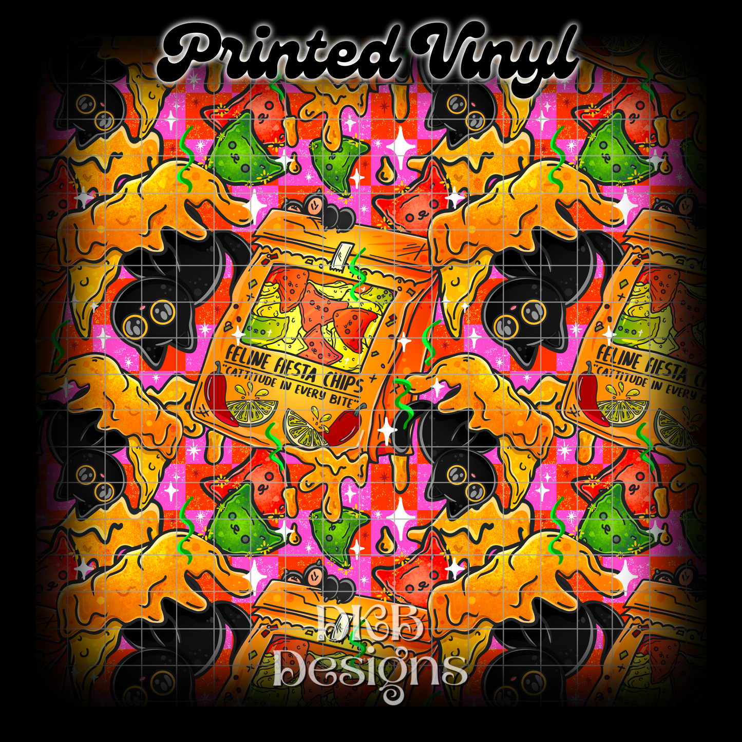 NachoCat Printed Vinyl