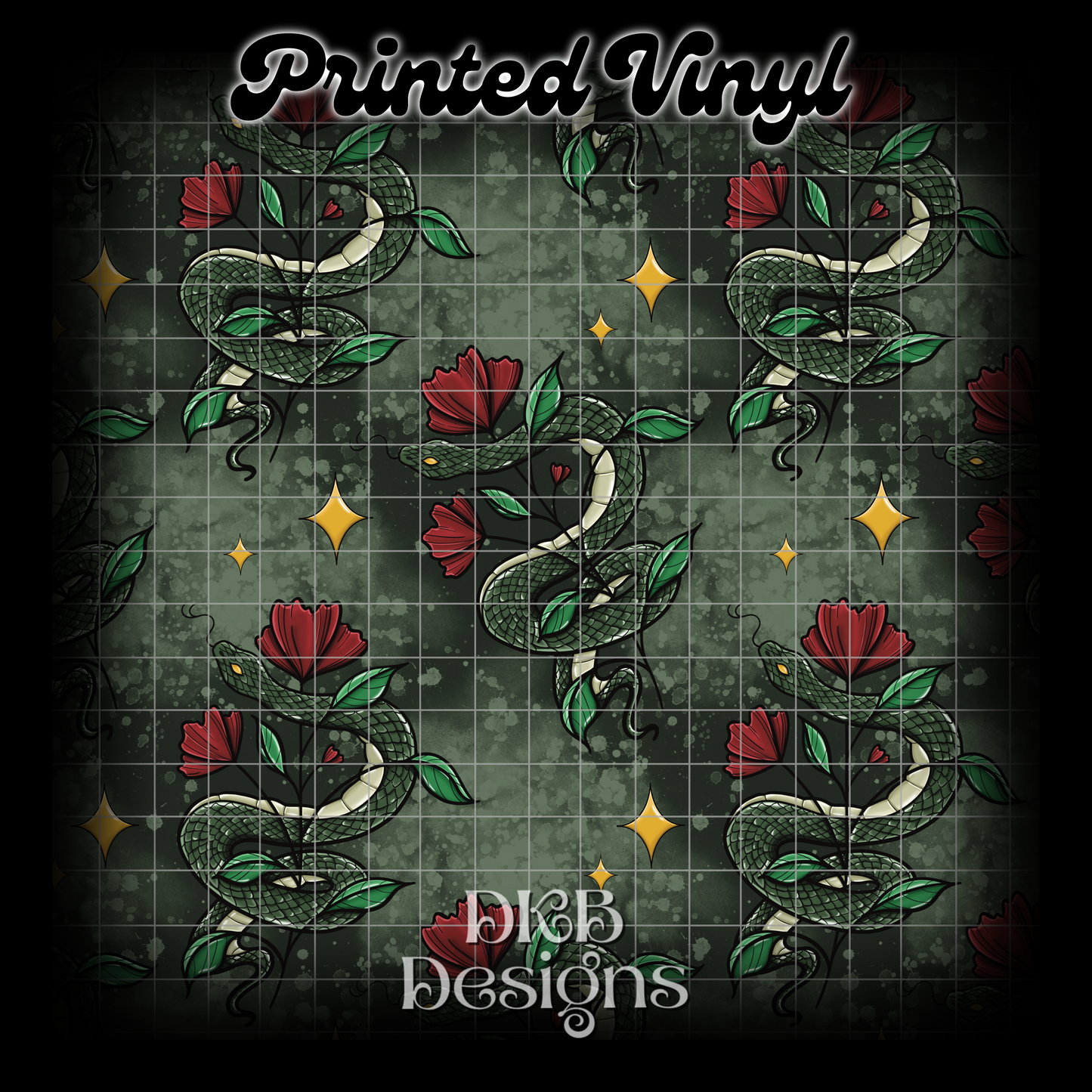 Wwtd snakes Printed Vinyl