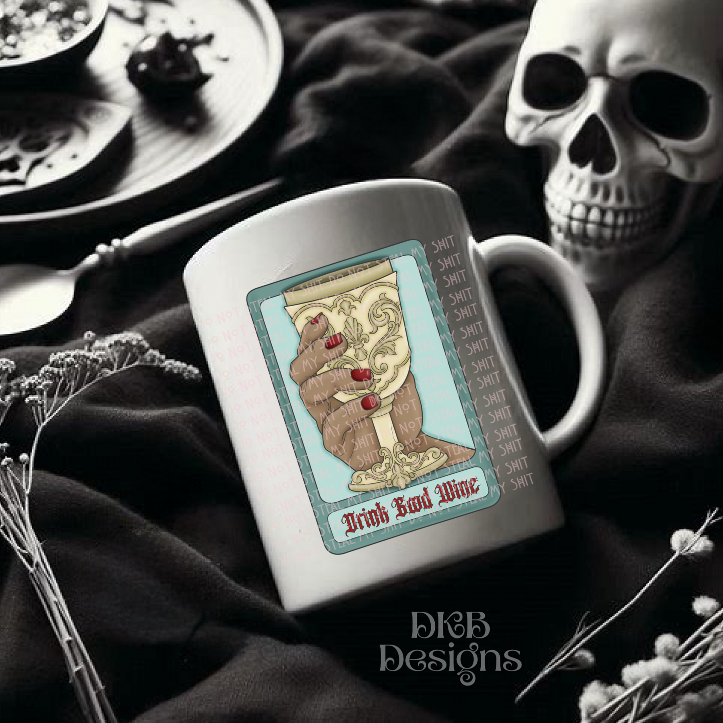 Drink good wine 2 UV DTF