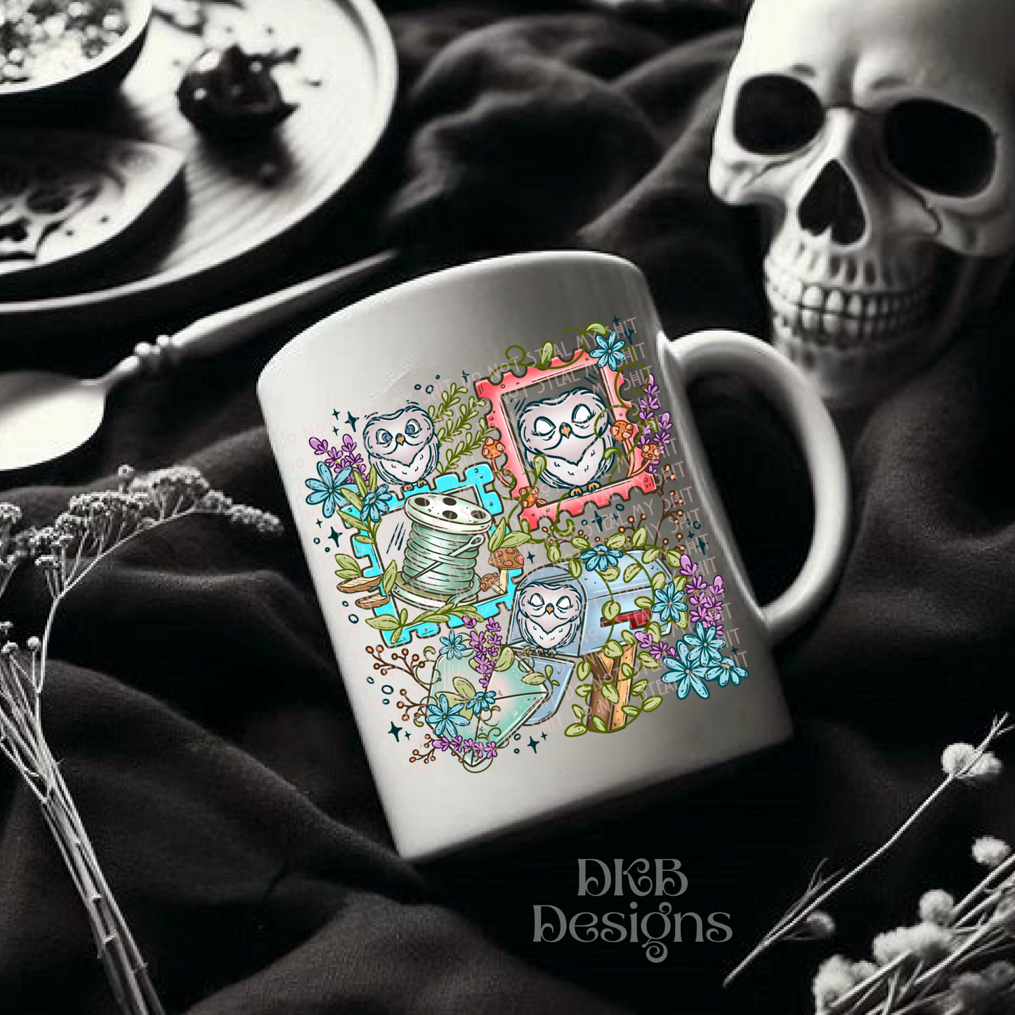 Cottage cutie UV DTF