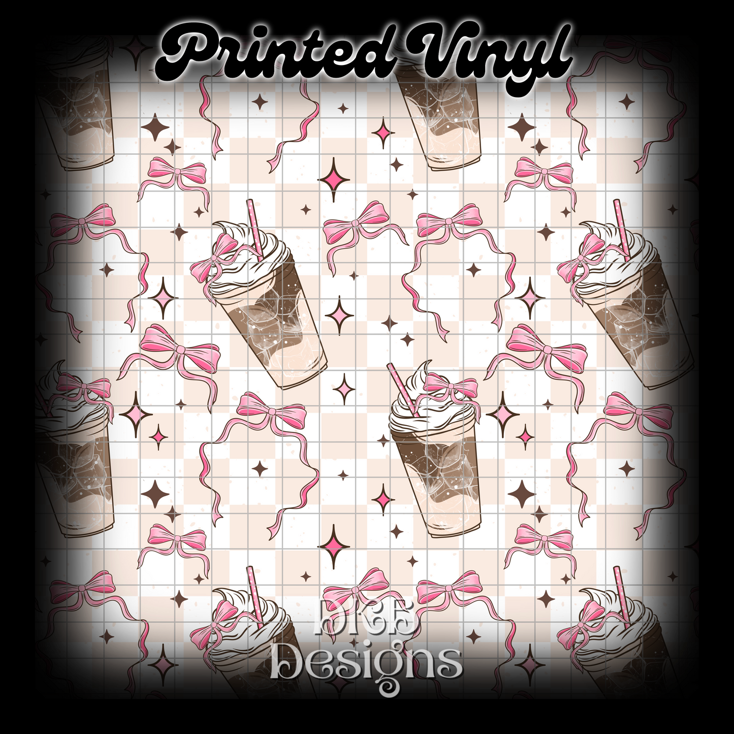 Pink coffee coquette Vinyl