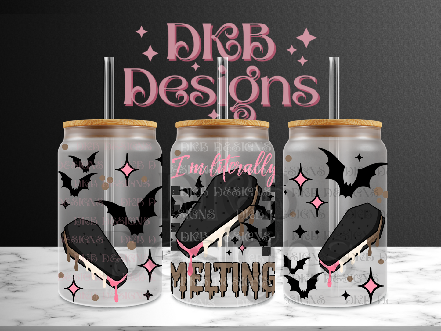 I’m literally melting 16oz glass can UV DTF