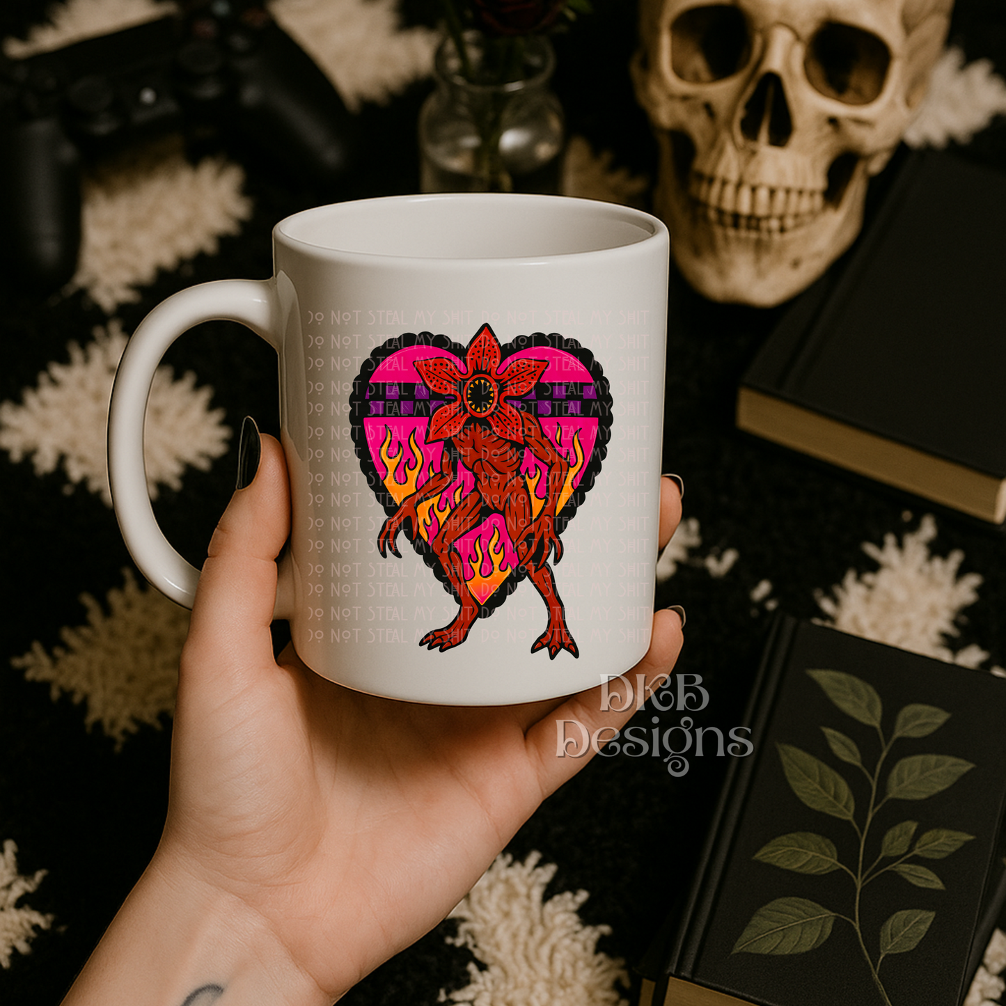 Strange heart UV DTF