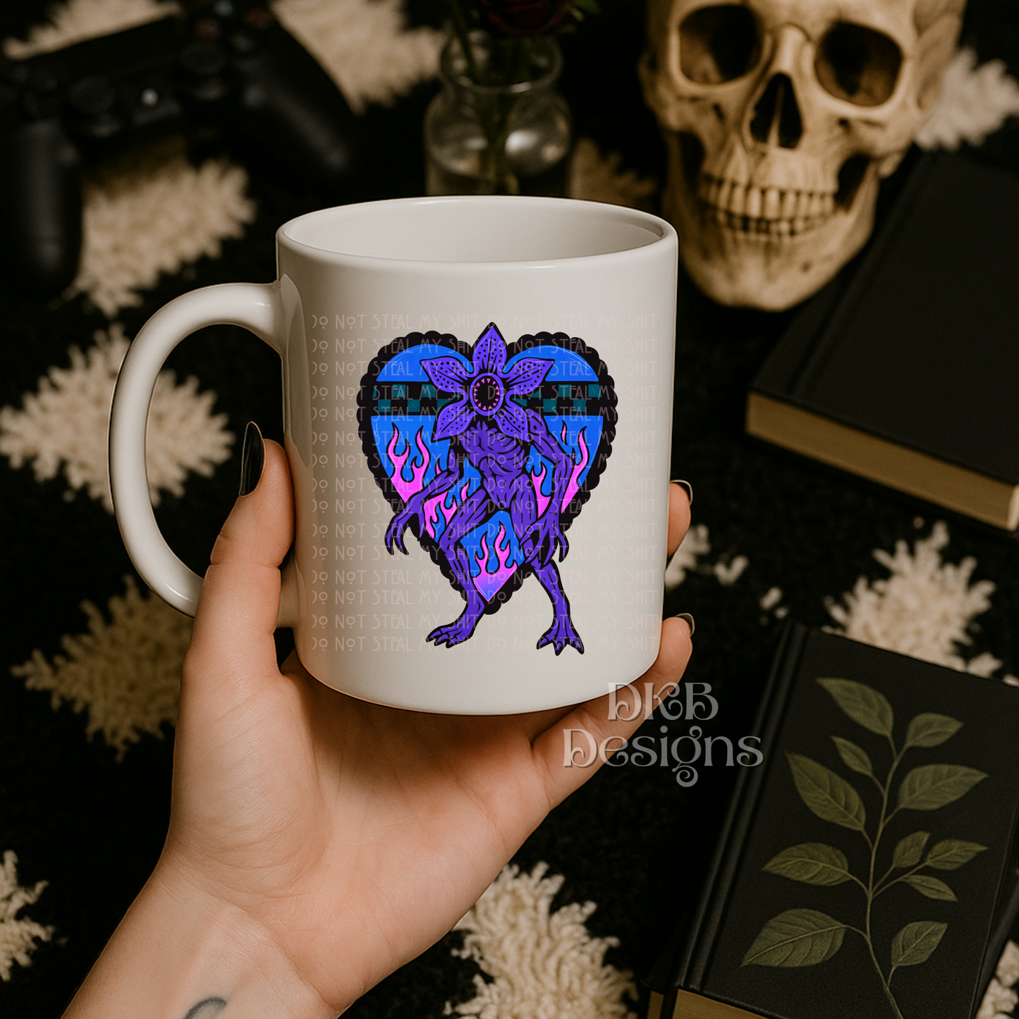 Strange heart UV DTF