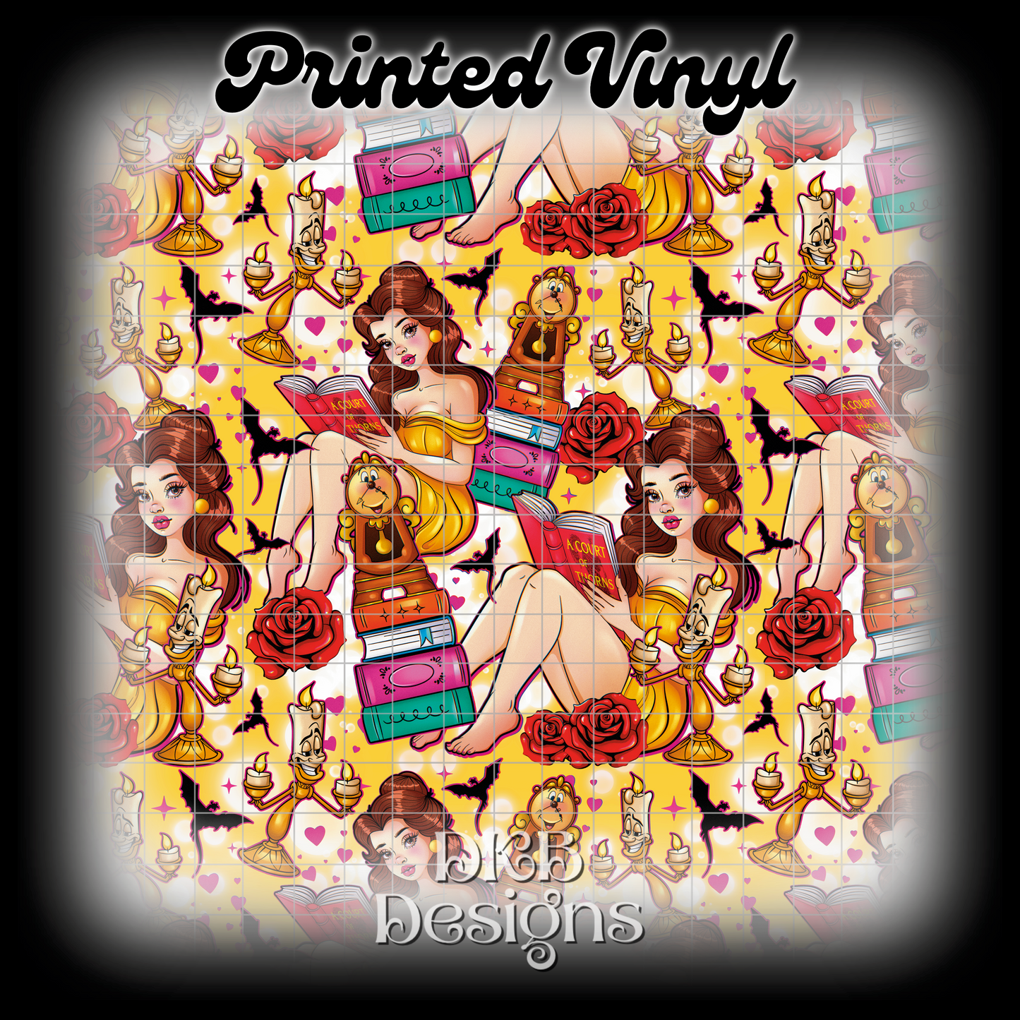 Read fairytales Printed Vinyl