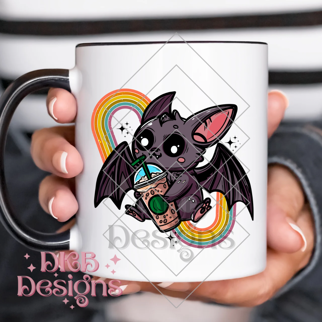 Batty coffee UV DTF