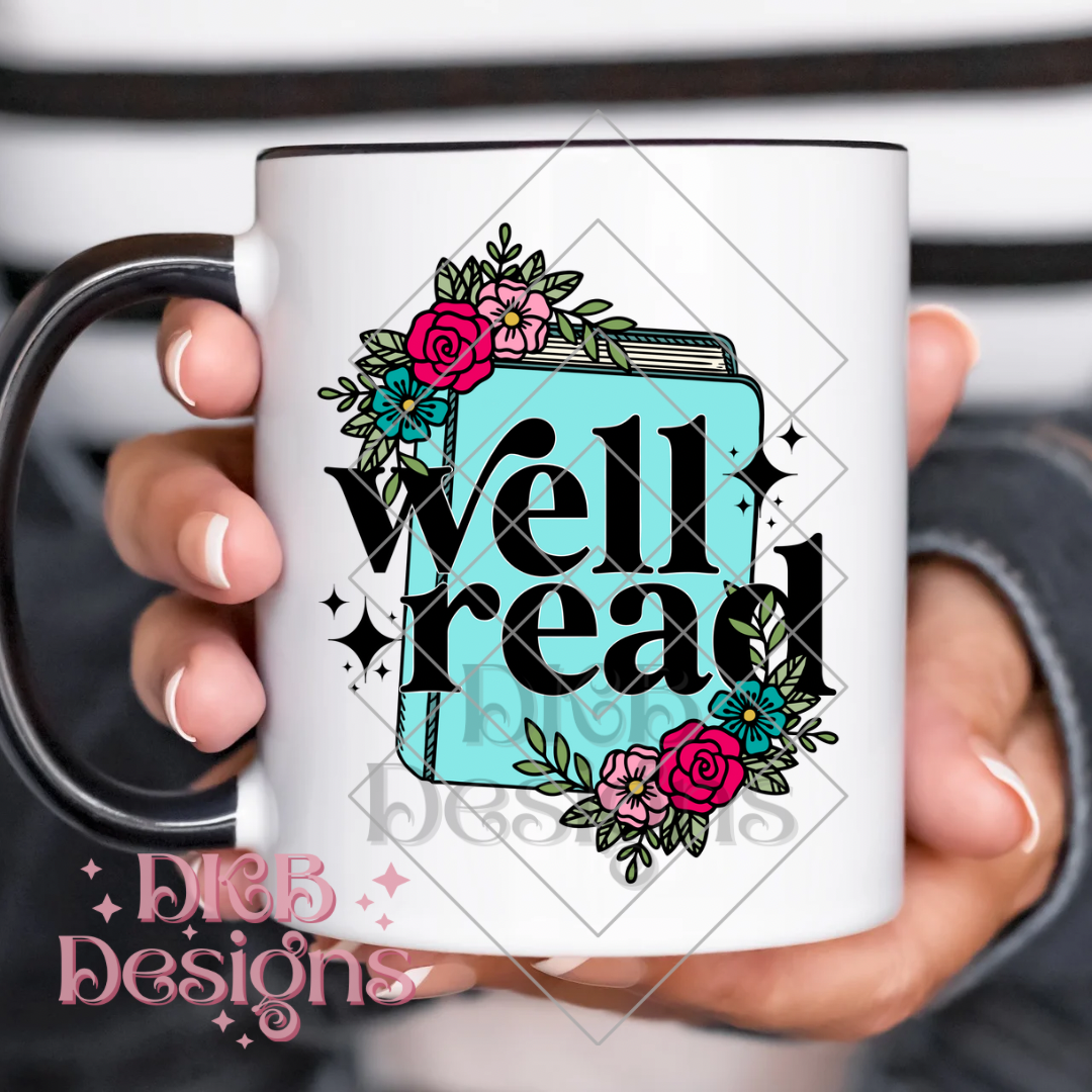 Well read book UV DTF