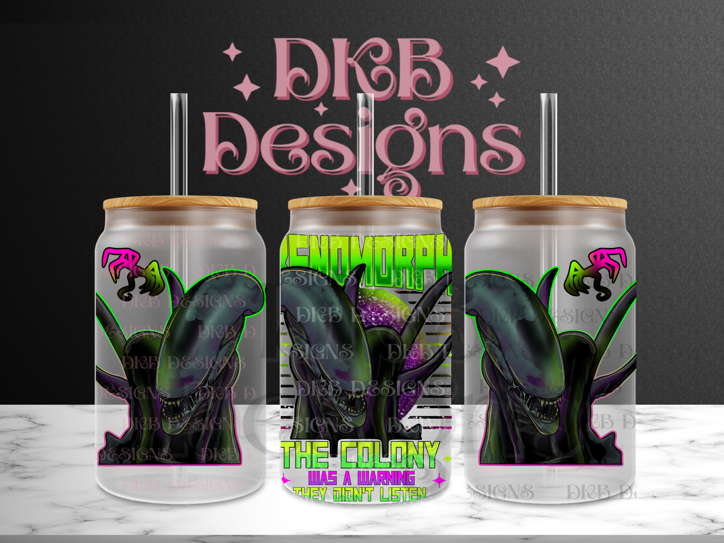 They didn’t listen 16oz glass can UV DTF