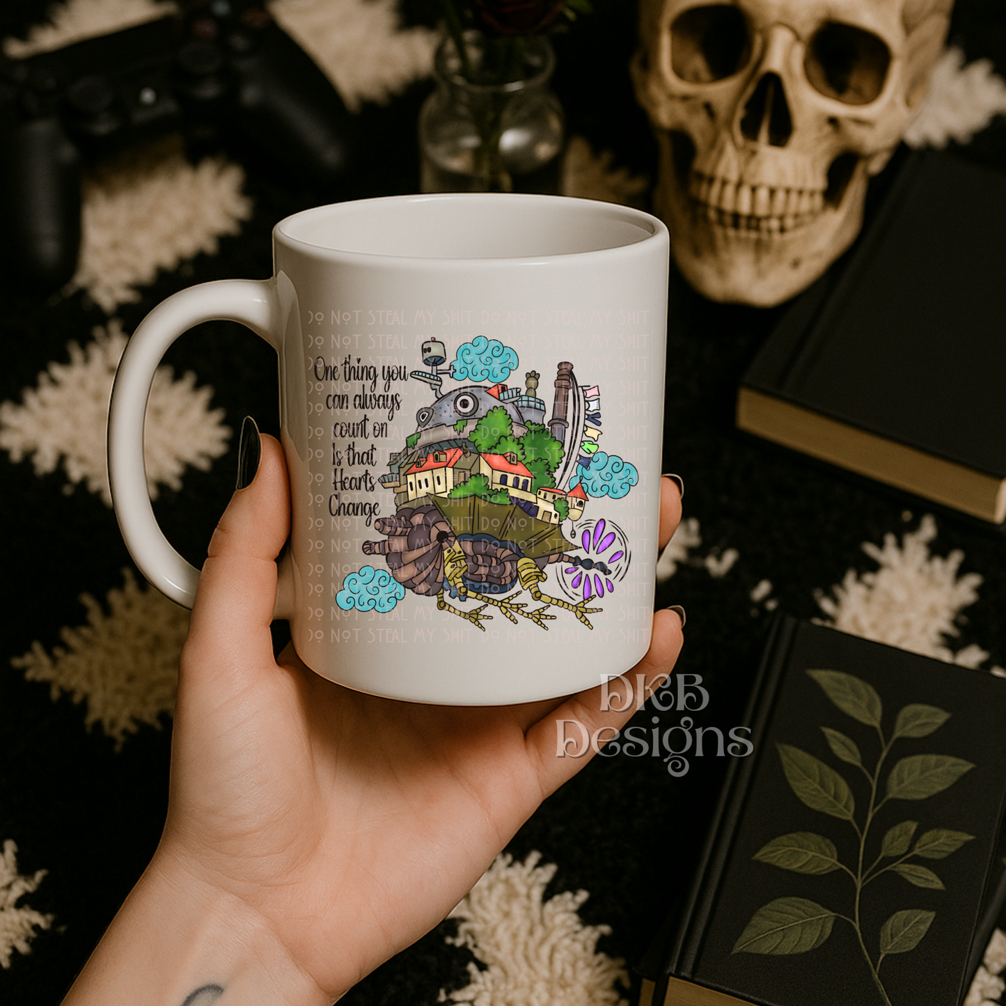 Howl's moving castle UV DTF