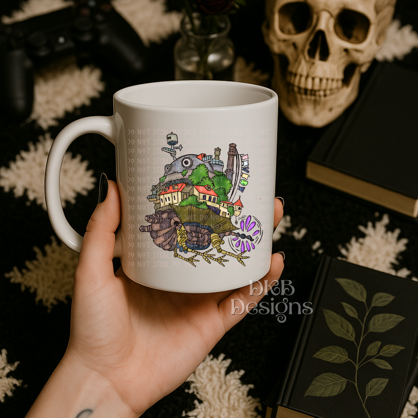 No Words Castle UV DTF