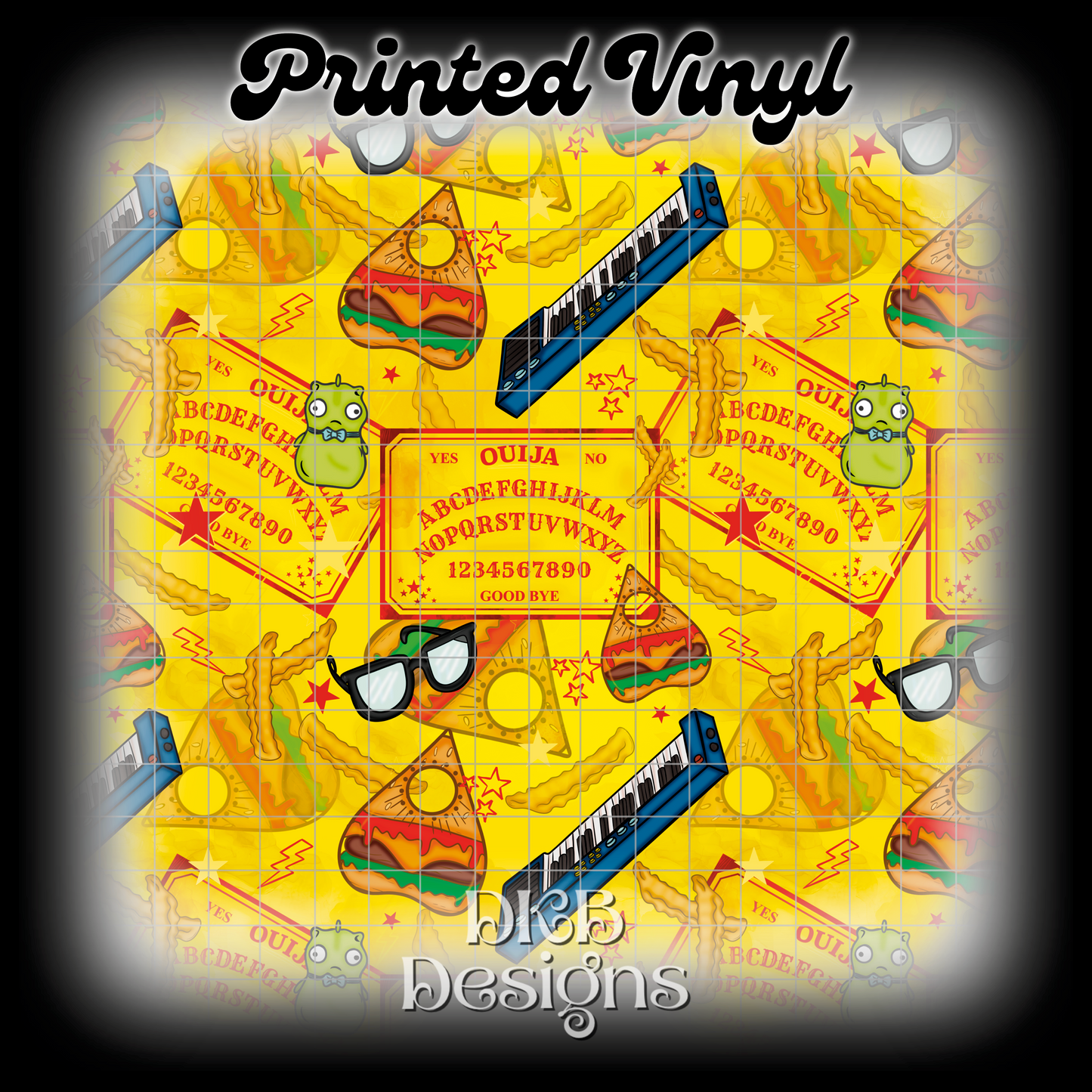 Burger spirit Printed Vinyl