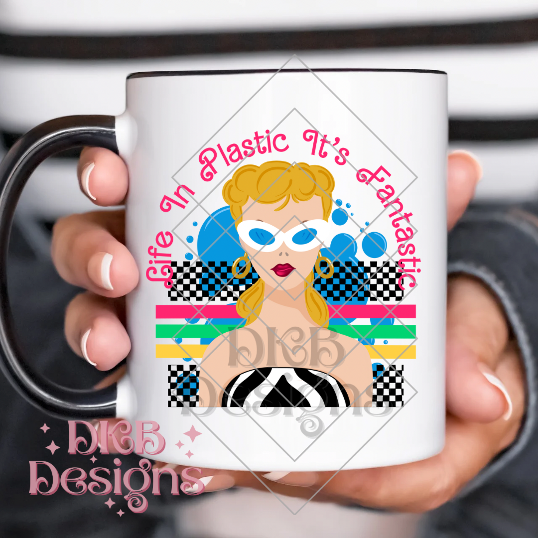 Life in plastic UV DTF