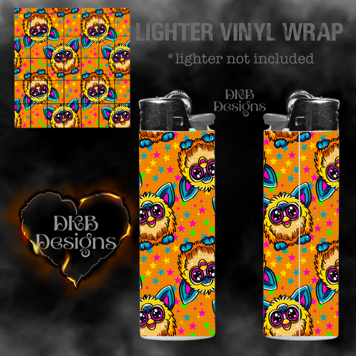 Furb Lighter vinyl wrap