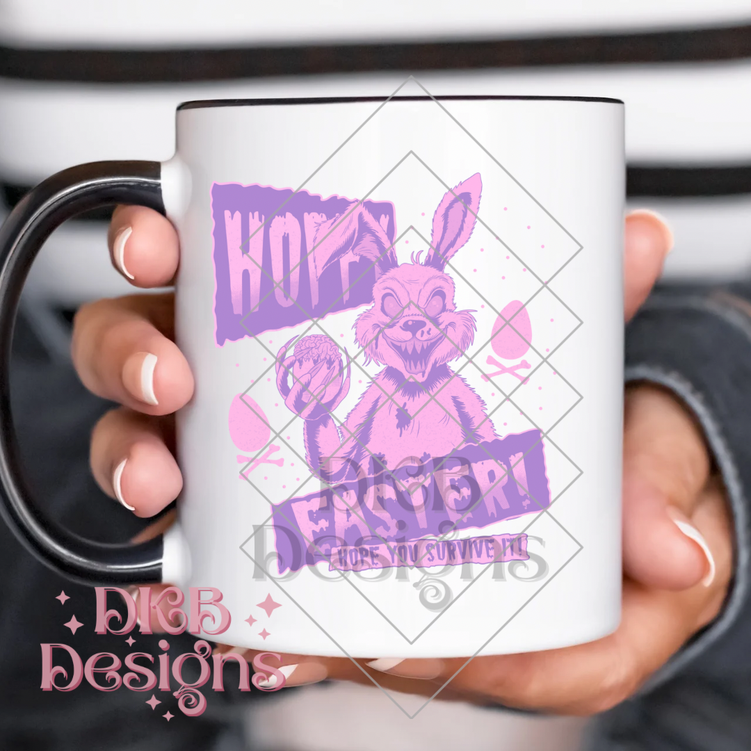Pastel Horror easter UV DTF