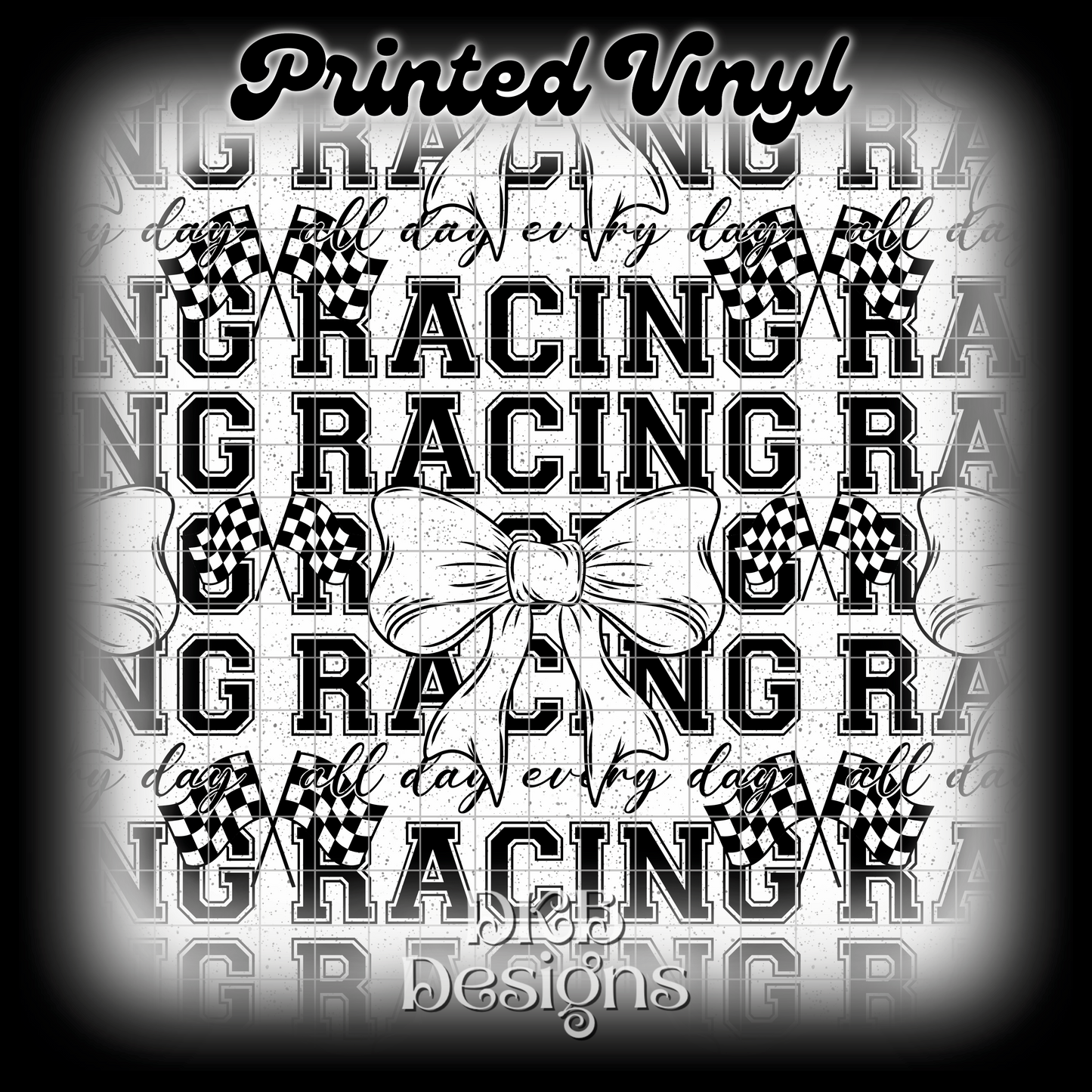Racing Printed Vinyl