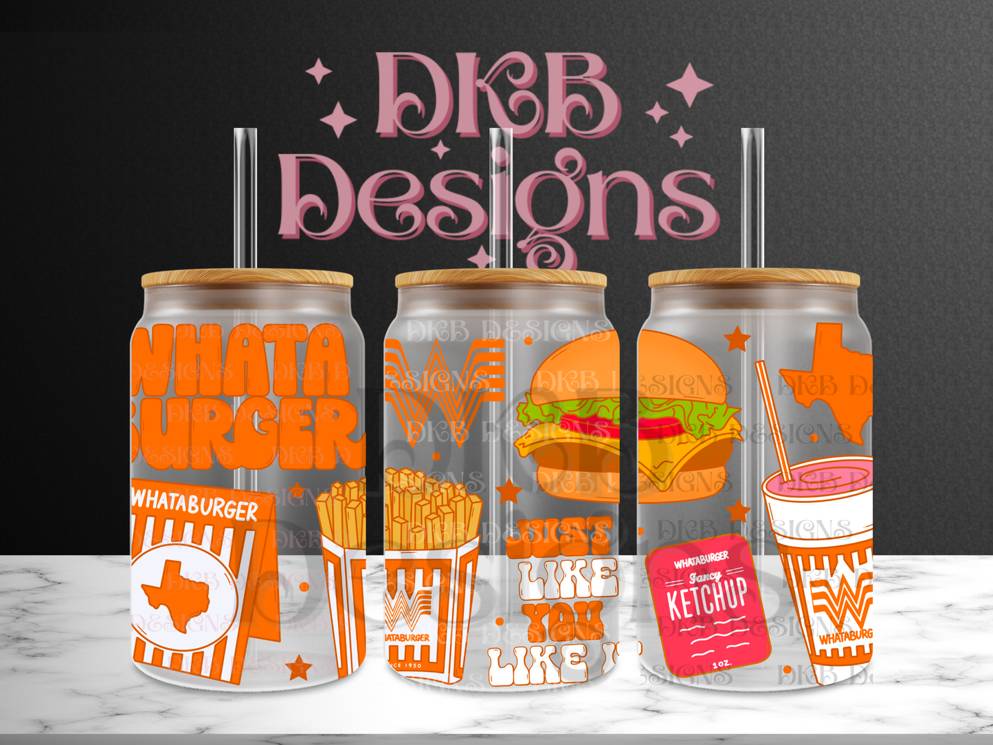 16oz glass can UV DTF